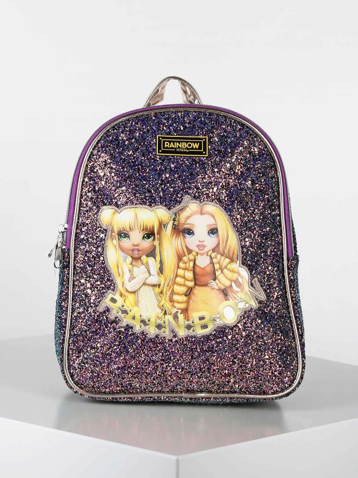 Rainbow Zainetto glitter da bambina