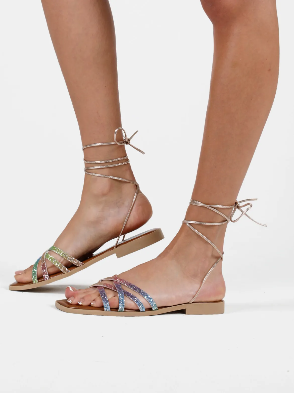 Rebecca - Made In Italy Sandali bassi da donna alla schiava