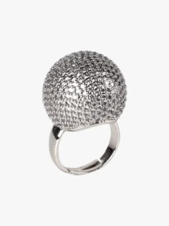 Rejena Anello donna a palla luccicante
