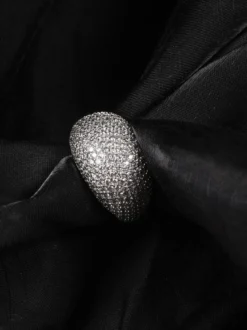 Rejena Anello donna regolabile con strass