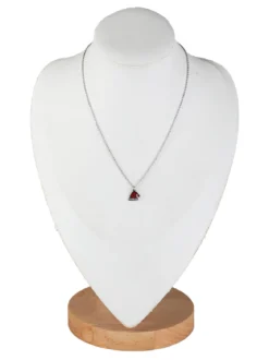 Rejena Collana sottile da donna con charm cappello di Natale