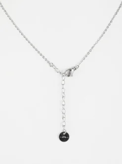 Rejena Collana sottile da donna con charm ghiaccio