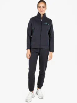 Renato Balestra Completo tuta donna 2 pezzi con felpa e pantaloni - blu scuro