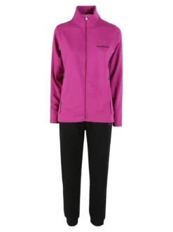 Renato Balestra Completo tuta donna 2 pezzi con felpa e pantaloni - fucsia
