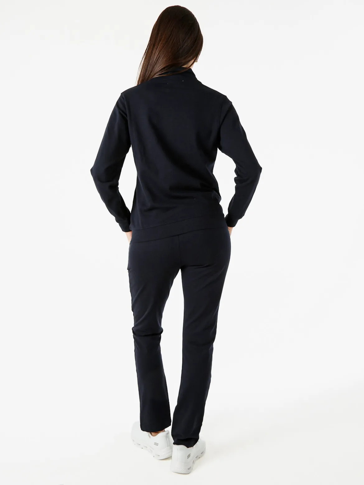 Renato Balestra Completo tuta 2 pezzi full zip in cotone - blu scuro