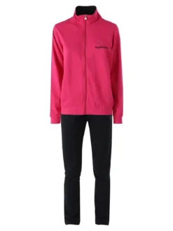 Renato Balestra Completo tuta 2 pezzi full zip in cotone - fucsia