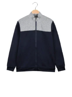 Renato Balestra Felpa da bambino full zip con strisce sulle maniche