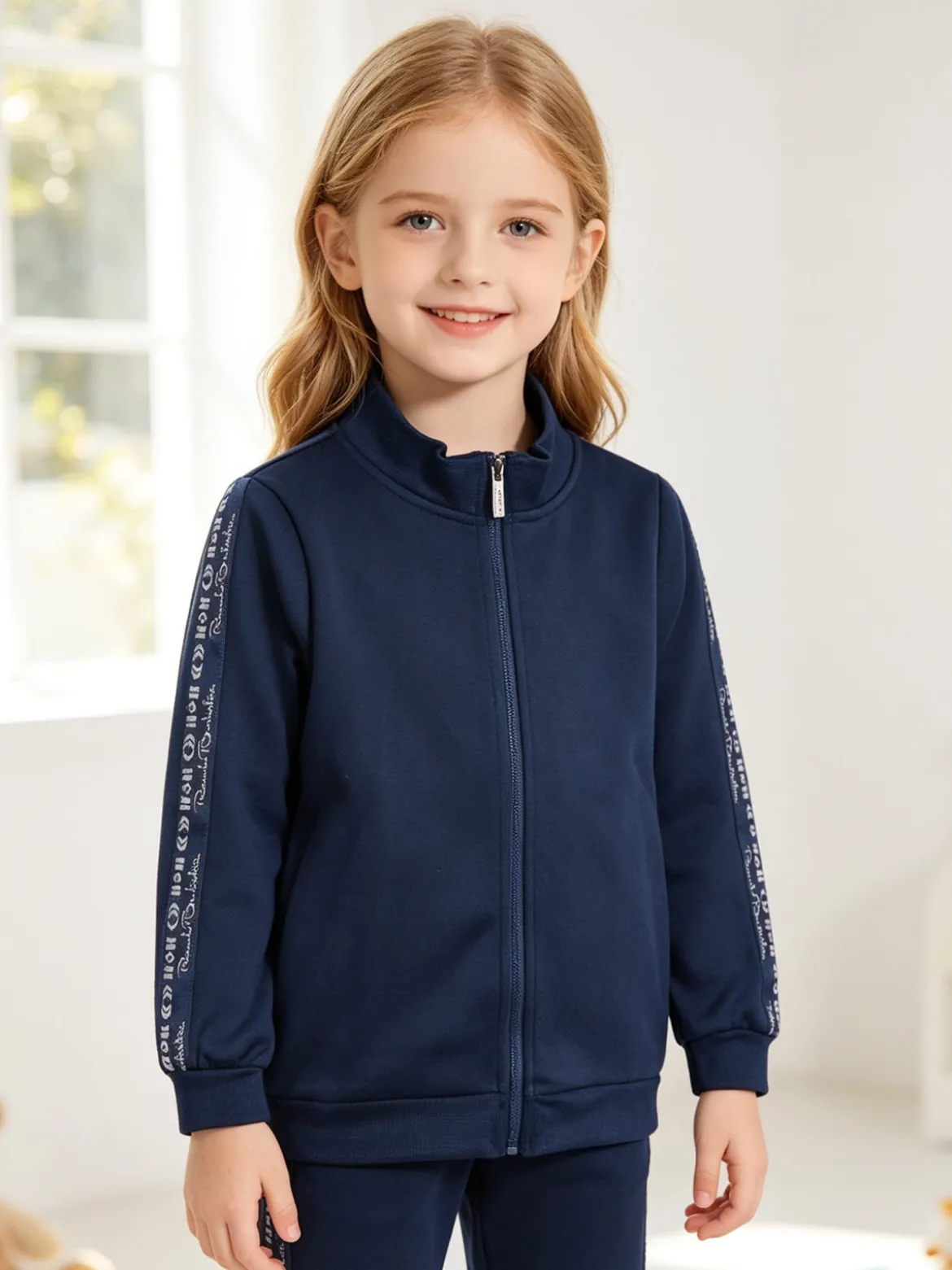 Renato Balestra Felpa pesante da bambina full zip