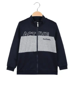 Renato Balestra Felpa pesante da bambino full zip multicolore