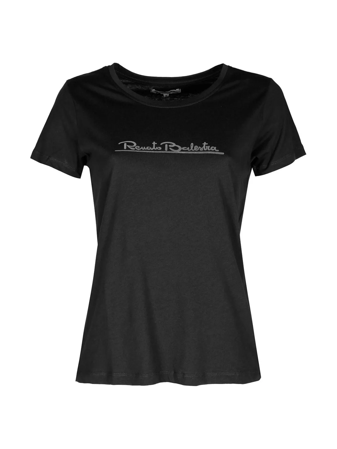 Renato Balestra T-shirt donna in cotone bielastico con logo