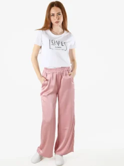 Renato Balestra T-shirt girocollo da donna in cotone con stampa - bianco