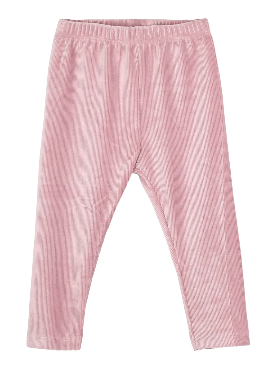 Re Panda Completo lungo da neonata con maglietta e leggings in velluto a costine - bianco