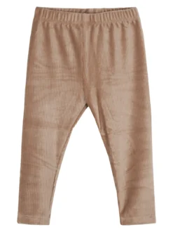 Re Panda Completo lungo da neonata con maglietta e leggings in velluto a costine - rosa