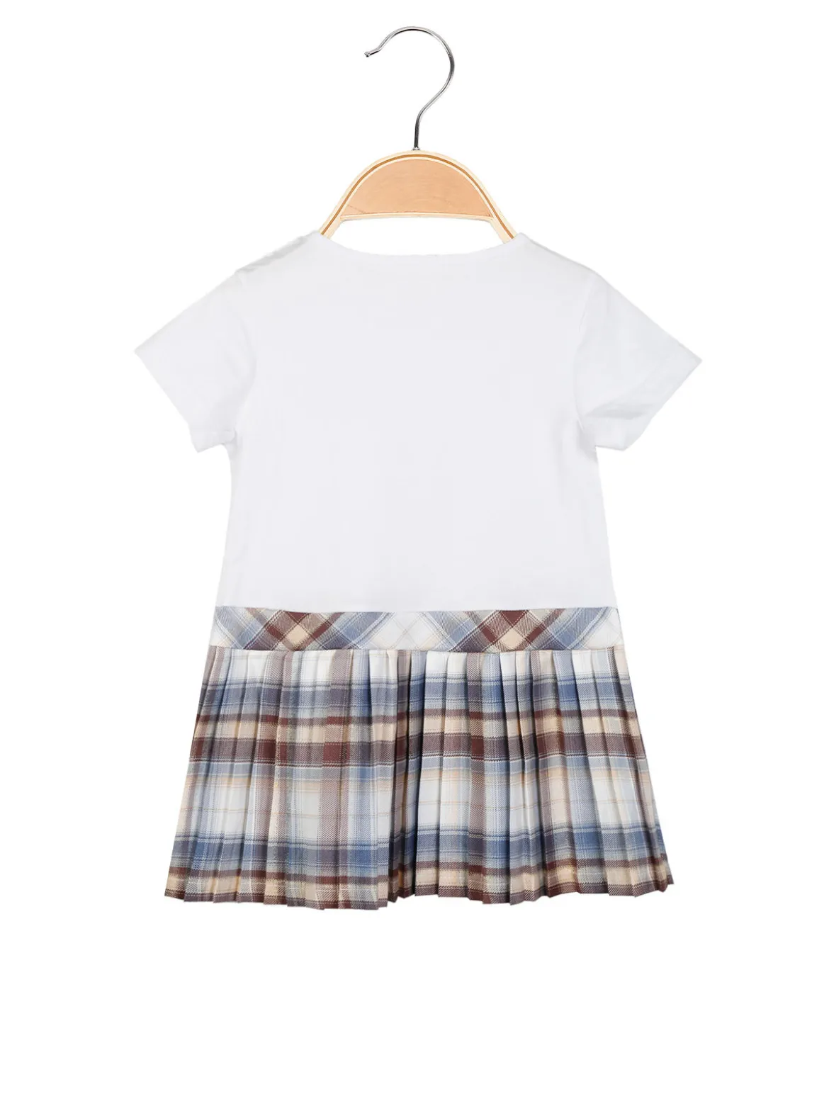 Re Panda Completo 2 pezzi da neonata con vestito + giacca in jeans