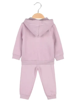 Re Panda Completo tuta da neonata 3 pezzi con cappuccio e zip