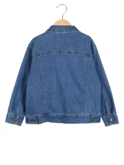 Re Panda Giacca in jeans da bambino - blu