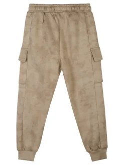 Re Panda Pantaloni da ragazzo con tasconi e polsini - khaki