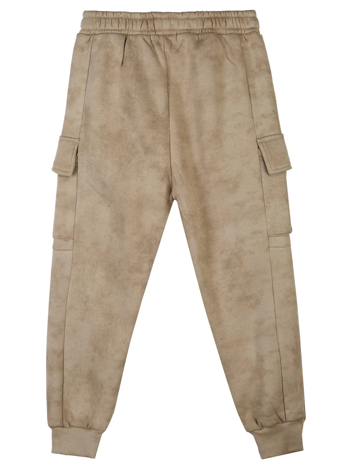 Re Panda Pantaloni da ragazzo con tasconi e polsini - khaki