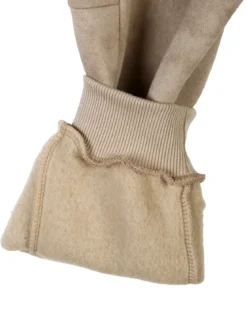 Re Panda Pantaloni da ragazzo con tasconi e polsini - khaki