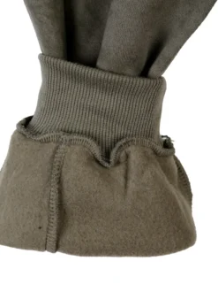 Re Panda Pantaloni da ragazzo con tasconi e polsini - militare