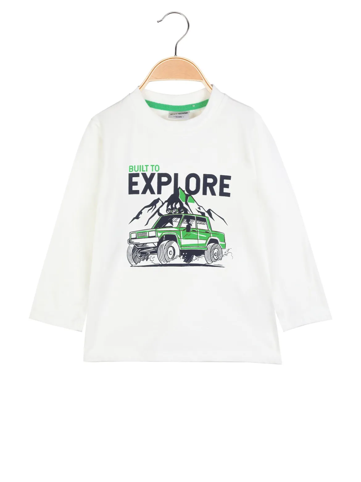 Re Panda T-shirt manica lunga da bambino