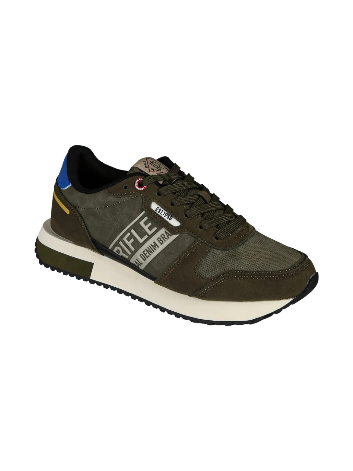 Rifle EVARAGE Sneakers da uomo stringate - militare