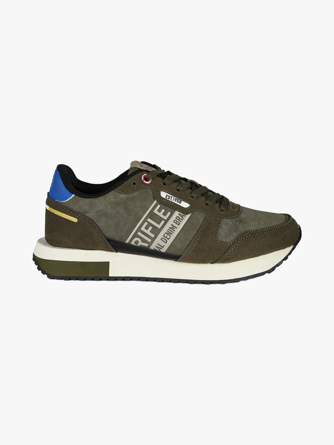 Rifle EVARAGE Sneakers da uomo stringate - militare