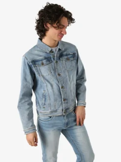 Rifle Giacca in jeans da uomo con bottoni - jeans