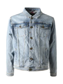 Rifle Giacca in jeans da uomo con bottoni - jeans