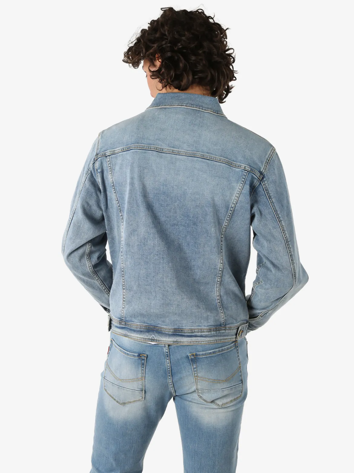Rifle Giacca in jeans da uomo con bottoni - jeans