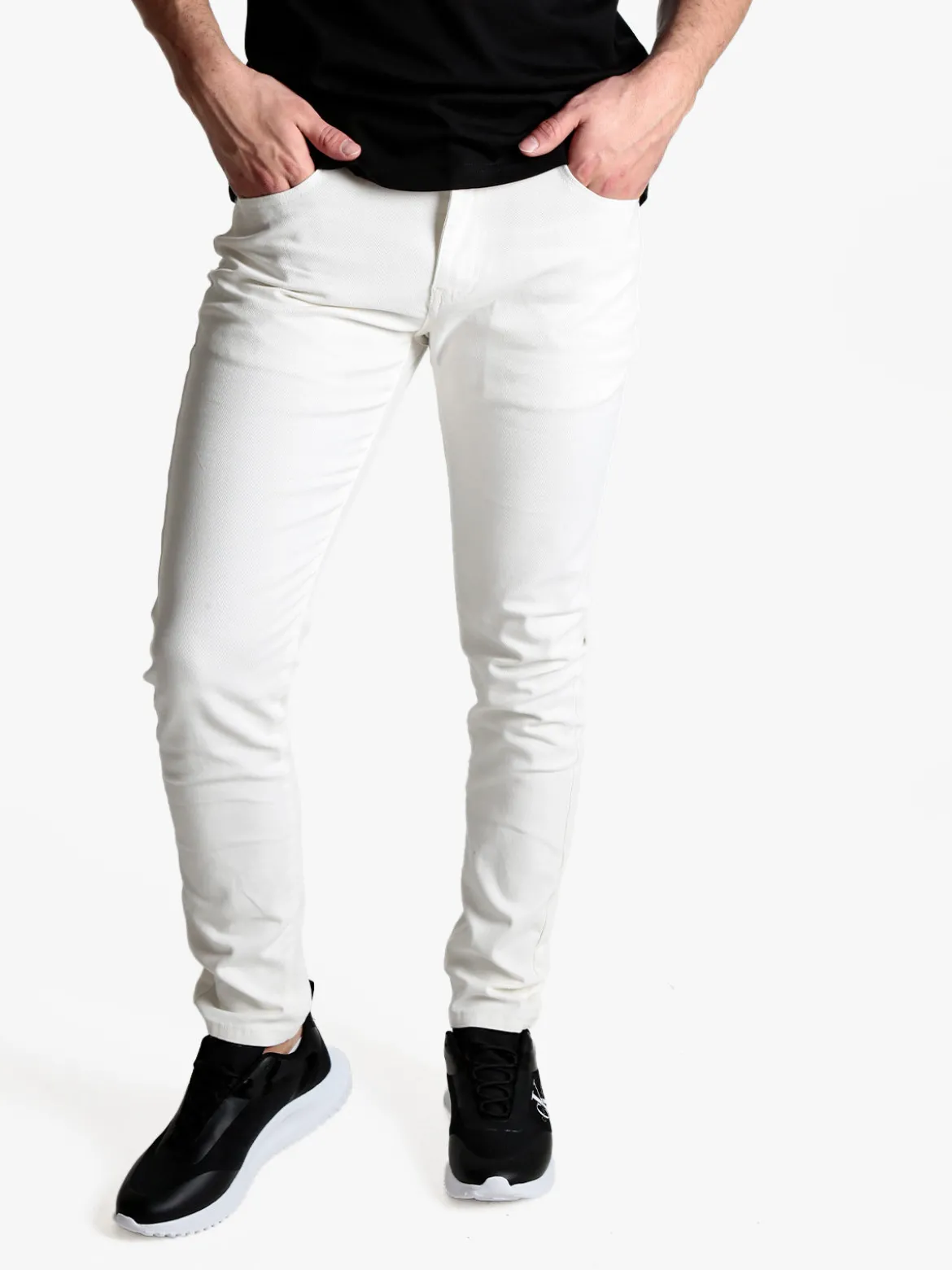 Rifle Jeans da uomo slim fit a vita bassa
