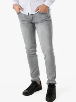 Rifle Jeans da uomo slim fit - grigio