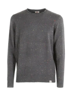 Rifle Maglione girocollo da uomo misto lana - nero