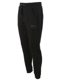 Rifle Pantaloni tuta da uomo con polsini - nero