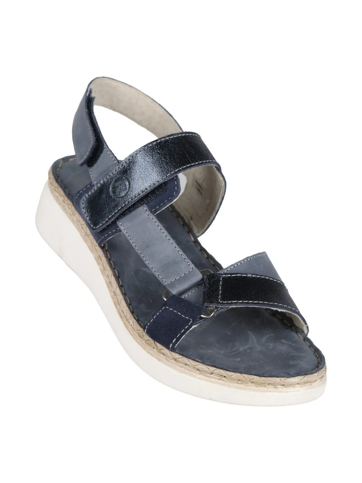 Riposella Sandali in pelle donna con cinturini