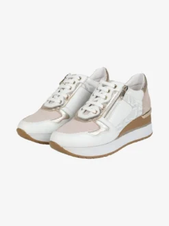 Riposella Sneakers in pelle da donna con zeppa