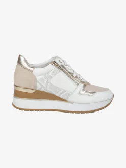 Riposella Sneakers in pelle da donna con zeppa