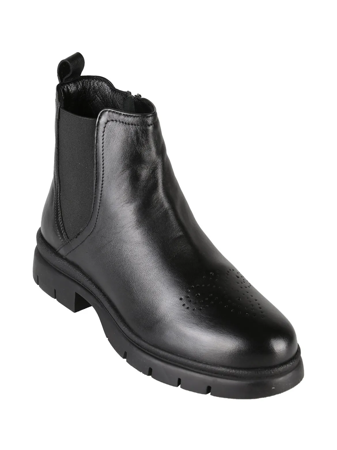 Riposella Stivaletti donna in pelle con zip