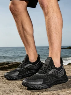 Roccobarocco Sneakers sportive uomo in tessuto