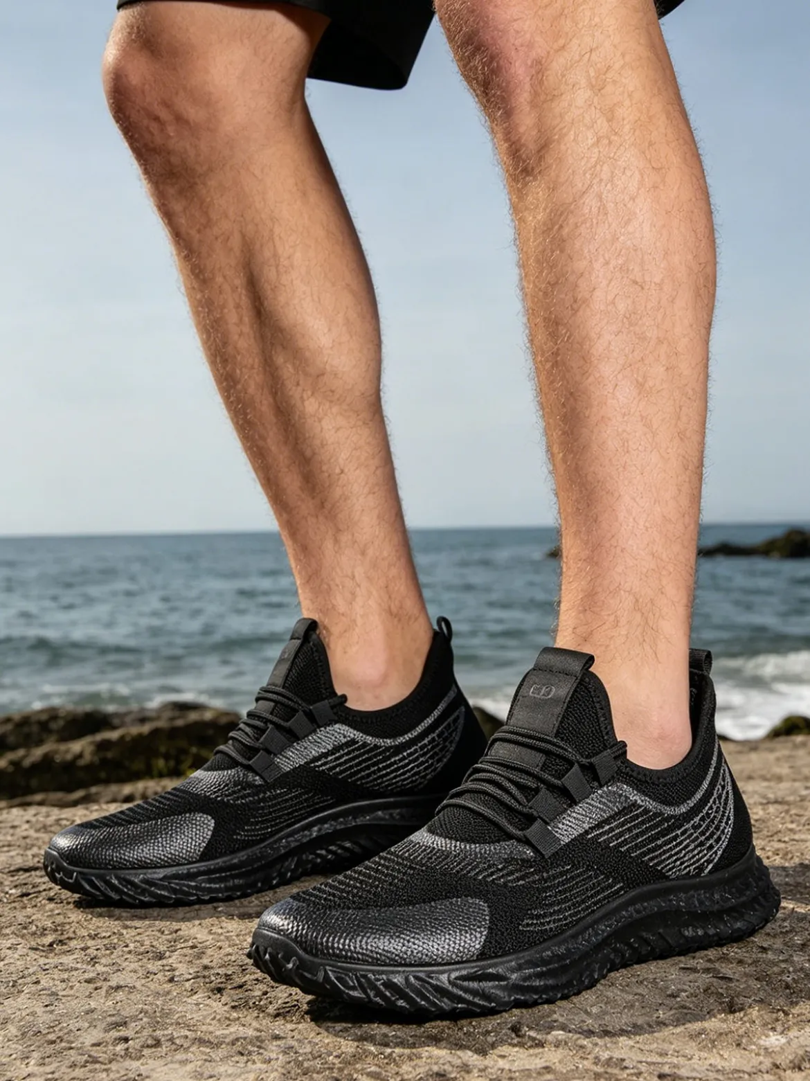 Roccobarocco Sneakers sportive uomo in tessuto