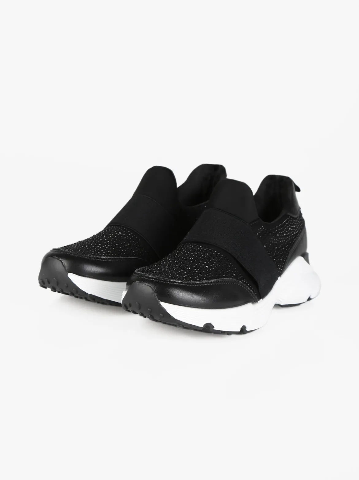 Romanciaga Sneakers slip on con strass