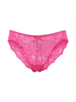 Rosa Junio Slip donna in pizzo - fucsia