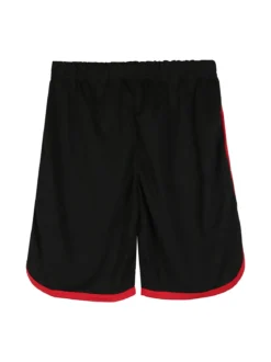 Run Boy Completo corto da ragazzo sportivo con t-shirt e bermuda - rosso