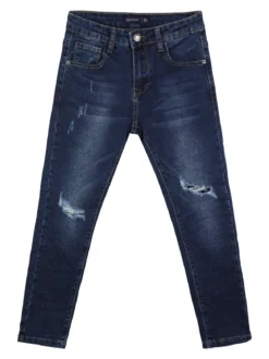 Run Boy Jeans da ragazzo con strappi