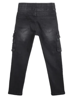 Run Boy Jeans da ragazzo con tasconi laterali