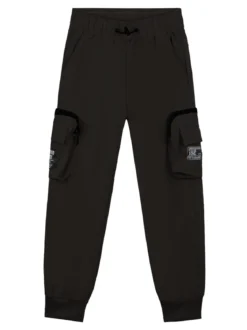 Run Boy Pantaloni da bambino con tasconi e polsini alle caviglie