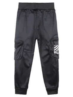 Run Boy Pantaloni da bambino con tasconi laterali e polsini