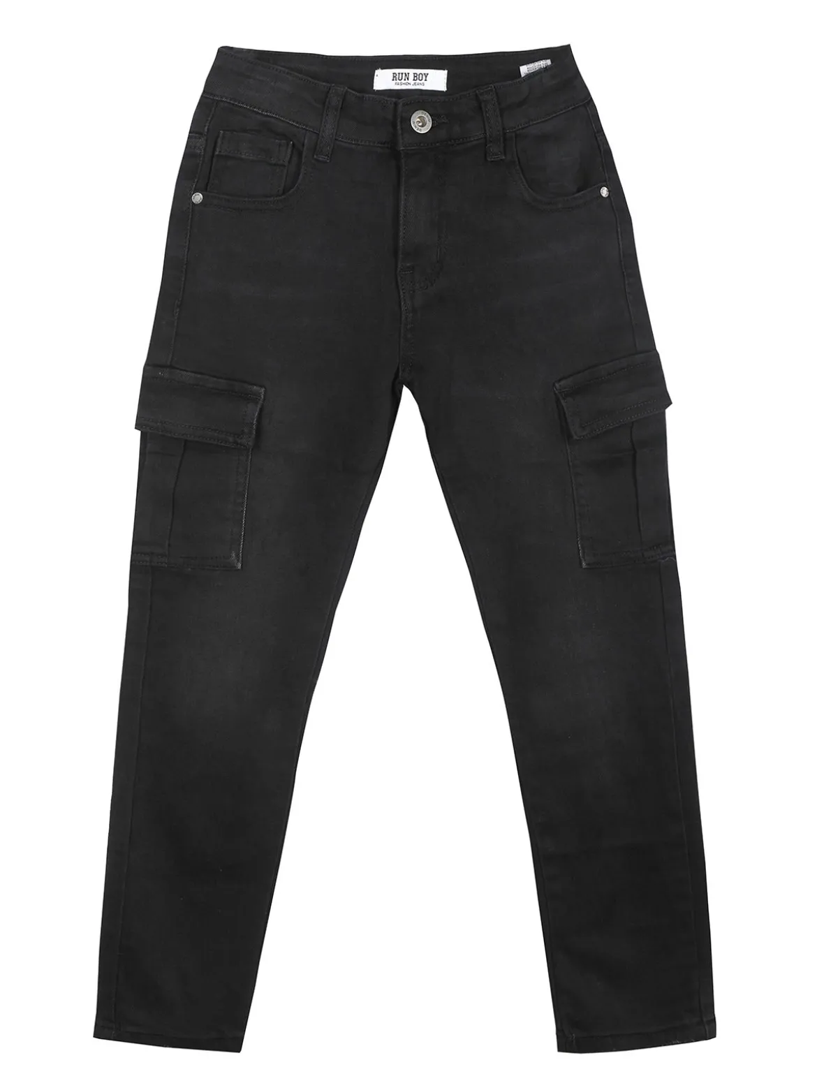 Run Boy Pantaloni jeans da bambino con tasconi