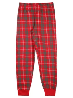 Sabor Minnie pigiama natalizio bambina in cotone interlock - rosso