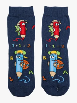Scopri Confezione da 2 paia di calze antiscivolo da bambino